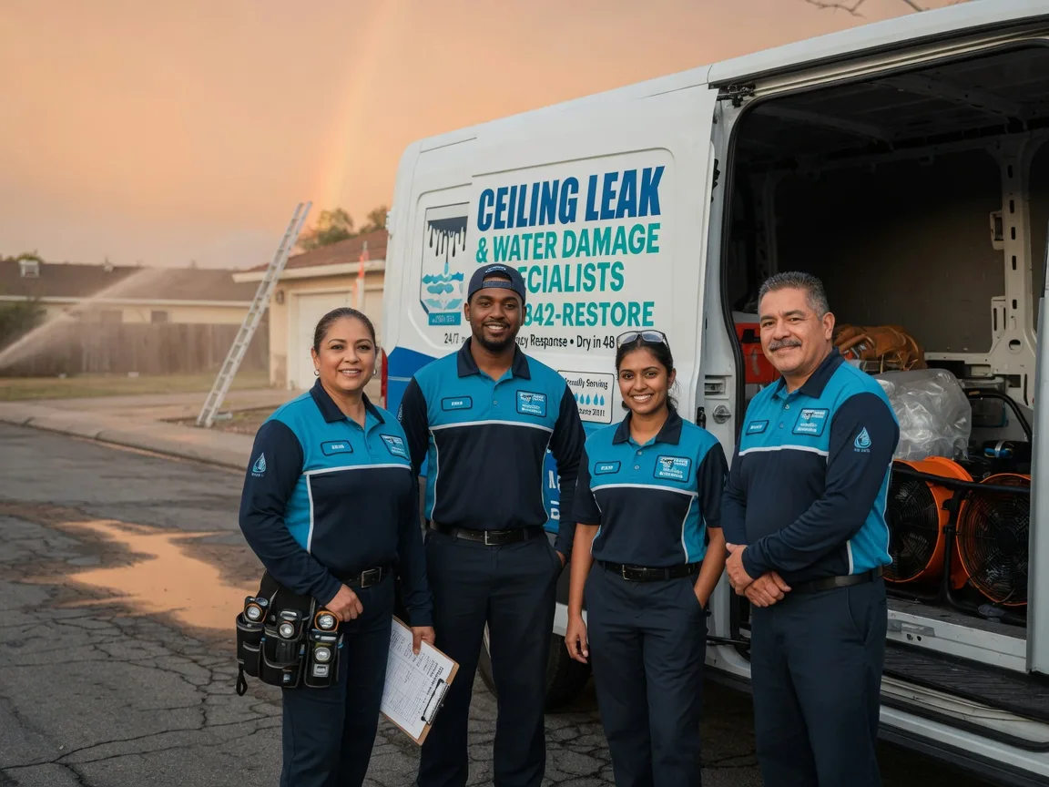 Ceiling Leak Cleanup company in Ville Platte, LA
